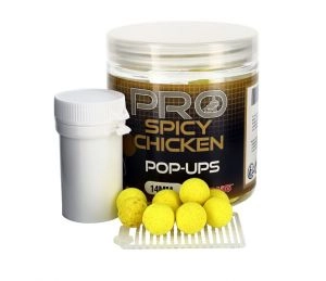 Starbaits Pop Up Boilies Fluo Spicy Chicken